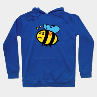 Cute angry bee Hoodie